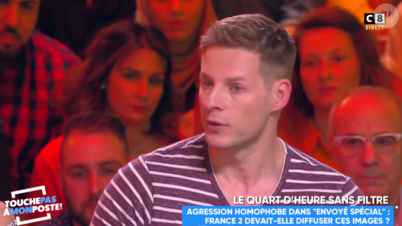 Matthieu Delormeau en larmes dans "TPMP", 13 février 2019, sur C8
