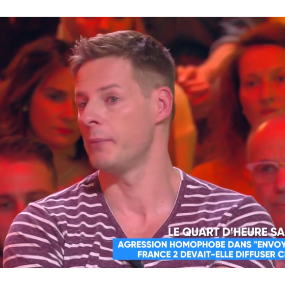 Matthieu Delormeau en larmes dans "TPMP", 13 février 2019, sur C8