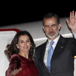 Le roi Felipe VI et la reine Letizia d'Espagne ont quitté Rabat et le Maroc dans la soirée du 14 février 2019 après une visite officielle de deux jours.