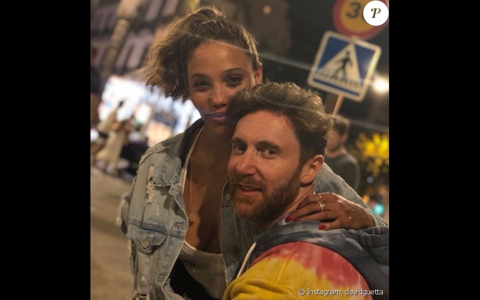 David Guetta adresse des mots d&#039;amour à sa compagne Jessica Ledon pour la Saint-Valentin. Instagram le 14 février 2019.