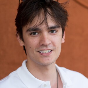Alain-Fabien Delon au village des Internationaux de Tennis de Roland Garros à Paris le 7 juin 2018, jour 12. © Cyril Moreau / Bestimage