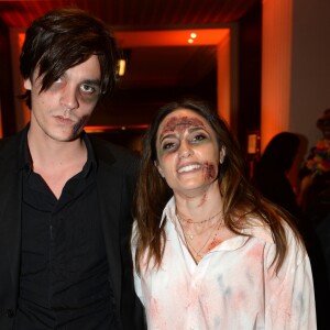 Semi-Exclusif - Capucine Anav et Alain-Fabien Delon - Soirée "Fanta Halloween Show" à Paris, le 31 octobre 2018. © Veeren/Bestimage