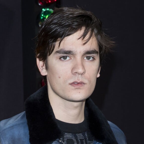 Alain-Fabien Delon - Photocall du défilé de mode Dior Homme Automne-Hiver 2018-2019 au Grand Palais à Paris, le 20 janvier 2018. © Olivier Borde/Bestimage