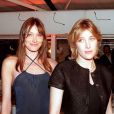  Carla Bruni et Valeria Bruni-Tedeschi à Cannes en 1996.  