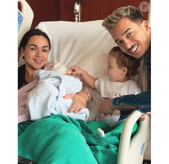 Jazz des "Anges" avec ses deux bébés - instagram, 17 février 2019
