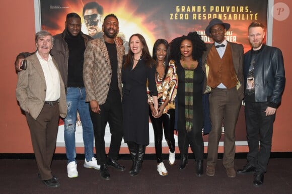L'équipe du film - Avant-première du film "Black Snake" à l'UGC George V à Paris le 18 février 2019. © Coadic Guirec/Bestimage18/02/2019 - Paris