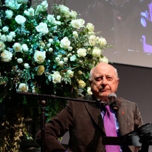 Pierre Bergé à la 15ème édition du "Dîner de la mode du Sidaction" au Grand Palais à Paris, le 26 janvier 2016. © Rachid Bellak/Bestimage Celebrities at the 15th edition of "Sidaction's fashion dinner" held at the Grand Palais in Paris. January 26th, 2017.26/01/2017 - Paris