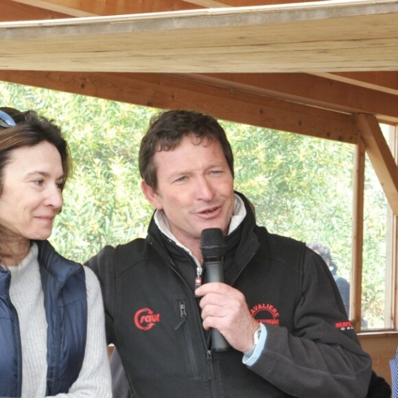 La femme de Virginio Bruni Tedesci au 4e Trophée en l'honneur de son défunt époux à Cavalière, en 2012.