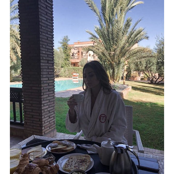 Rachel Legrain-Trapani à Marrakech avec sa copine Malika Ménard après sa rupture avec Benjamin Pavard, depuis le 19 février 2019.
