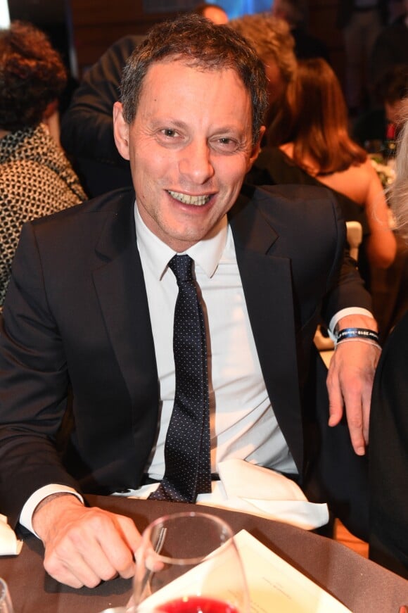 Marc-Olivier Fogiel lors du 34ème dîner du Conseil représentatif des institutions juives de France (CRIF) au Carrousel du Louvre à Paris, FRance, le 20 février 2019. © Erez Lichtfeld/Bestimage