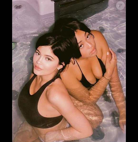 Kylie Jenner et Jordyn Woods. 2018.
