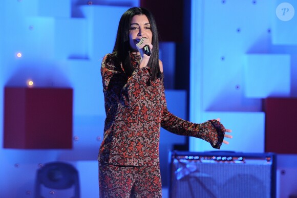 Exclusif - Jenifer Bartoli - Enregistrement de l'émission "Vivement Dimanche" au studio Gabriel à Paris le 29 octobre 2018. L'émission sera diffusée le 4 novembre 2018 . © Guillaume Gaffiot/Bestimage
