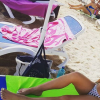 Claire de "Mariés au premier regard 3" en bikini à Lloret de Mar - Instagram, 31 juillet 2018