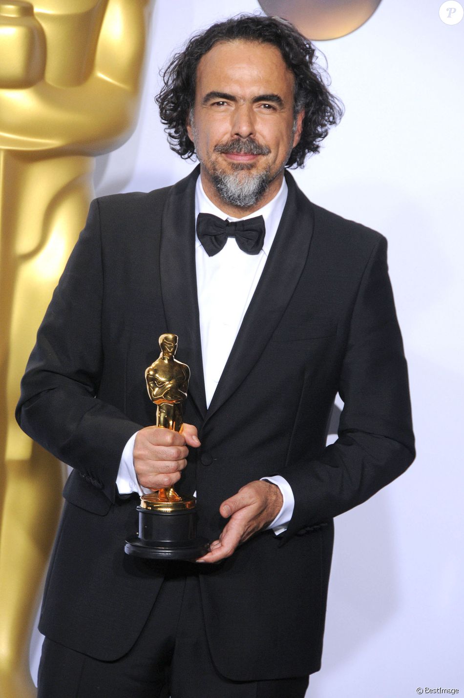 Alejandro Gonzalez Inarritu (Oscar du meilleur réalisateur pour le film The Revenant) Press