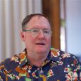 John Lasseter, en conférence de presse pour le film "Moana". Le 14 novembre 2016