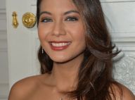 Vaimalama Chaves rayonnante face à une actrice de Plus belle la vie