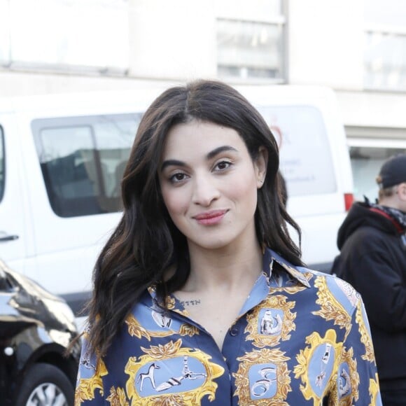 Camélia Jordana - Arrivées au défilé de mode Prêt-à-Porter automne-hiver 2019/2020 "Chloé" à Paris. Le 28 février 2019 © Veeren-CVS / Bestimage