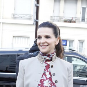 Juliette Binoche - Arrivées au défilé de mode Prêt-à-Porter automne-hiver 2019/2020 "Chloé" à Paris. Le 28 février 2019 © Veeren-CVS / Bestimage