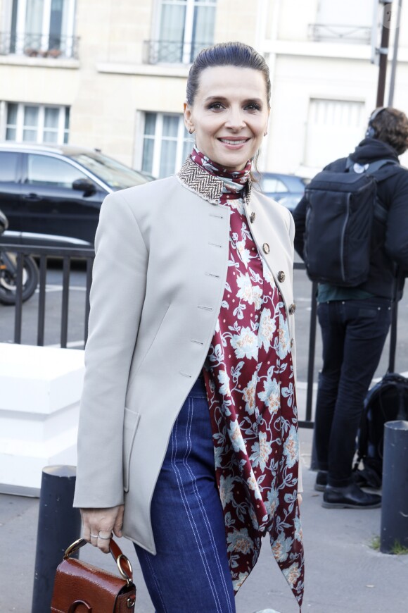 Juliette Binoche - Arrivées au défilé de mode Prêt-à-Porter automne-hiver 2019/2020 "Chloé" à Paris. Le 28 février 2019 © Veeren-CVS / Bestimage