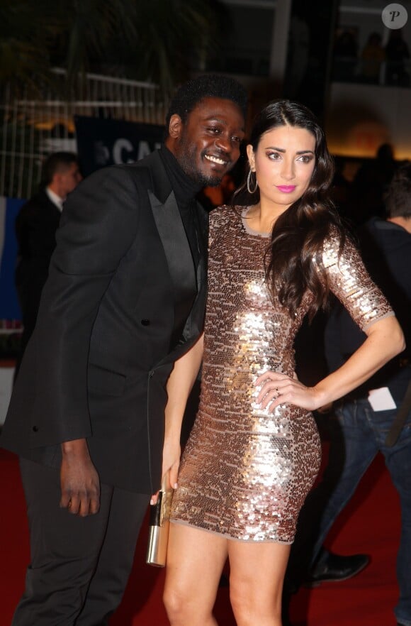 Corneille et sa femme Sofia de Medeiros - 14e édition des NRJ Music Awards au Palais des Festivals à Cannes le 26 janvier 2013.