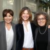 Exclusif - Liane Foly, Alexandra Kazan et Mireille Dumas lors du déjeuner de la remise de plaque du prix du jury du Championnat du Monde de Cassoulet 2018 au chef Constant dans son restaurant "Le violon d'Ingres" à Paris, France, le 27 Fevrier 2019. © Denis Guignebourg/Bestimage