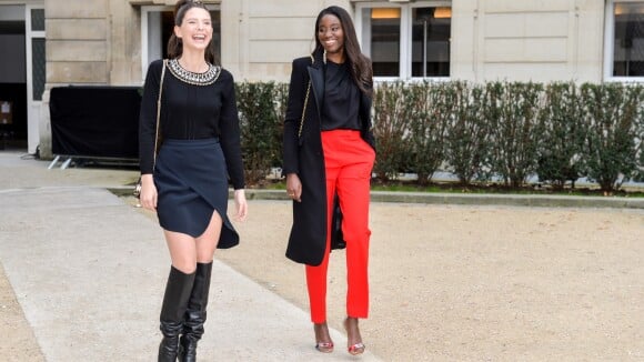 Fashion Week : Karidja Touré et Joséphine Japy, voisines stylées au premier rang