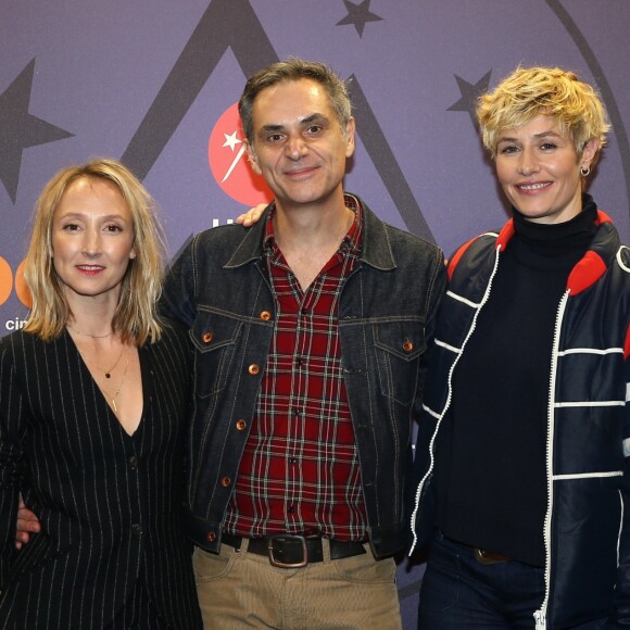 Audrey Lamy, Allan Mauduit, Cécile de France pour le film "Rebelles" - 22ème Festival International du Film de Comédie de l'Alpe d'Huez le 17 janvier 2019. © Dominique Jacovides/Bestimage