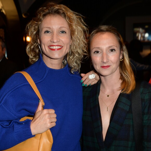 Exclusif - Alexandra Lamy et sa soeur Audrey Lamy - Cocktail pour la celébration de l'hôtel Gajoen Tokyo dans le 7ème arrondissement à Paris le 15 novembre 2018. © Veeren/Bestimage