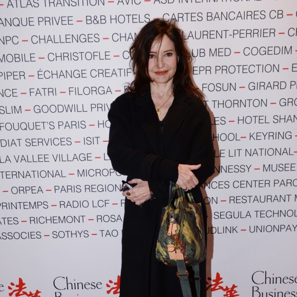 Evelyne Bouix - Déjeuner "Chinese Business Club" au Pavillon Gabriel à Paris, à l'occasion de la journée des droits des femmes, le 8 mars 2019 © Rachid Bellak / Bestimage