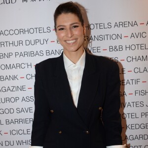 Laury Thilleman - Déjeuner "Chinese Business Club" au Pavillon Gabriel à Paris, à l'occasion de la journée des droits des femmes, le 8 mars 2019 © Rachid Bellak / Bestimage