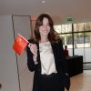 Exclusif - Carla Bruni-Sarkozy, invitée d'honneur - Déjeuner "Chinese Business Club" au Pavillon Gabriel à Paris, à l'occasion de la journée des droits des femmes, le 8 mars 2019 © Rachid Bellak / Bestimage