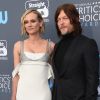 Diane Kruger et son compagnon Norman Reedus lors des "23ème Critics Choice Awards" au Barker Hangar à Los Angeles, le 11 janvier 2018. © Chris Delmas/Bestimage