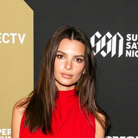 Emily Ratajkowski - Photocall de la soirée "Super Saturday Night 2019 " à Atlanta le 2 février 2019.