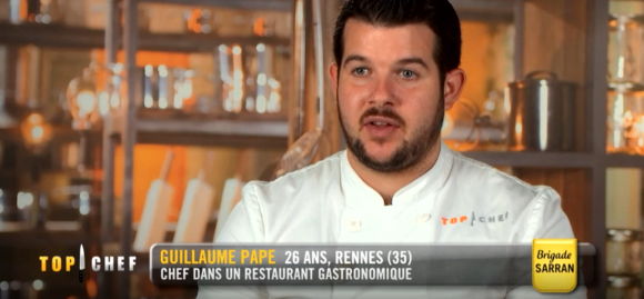 Guillaume dans "Top Chef" saison 10, le 13 mars 2019 sur M6.