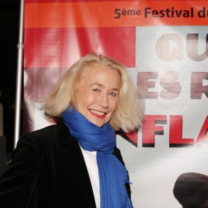 Exclusif - Brigitte Fossey - Cérémonie d'ouverture du Festival du film Russe au cinéma Balzac à Paris. Le 11 mars 2019 © Denis Guignebourg / Bestimage
