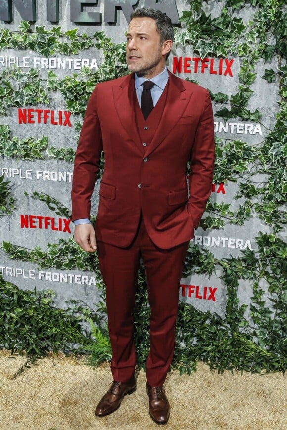 Ben Affleck - Première de la série Netflix "Triple Frontera" à Madrid en Espagne le 6 mars 2019.