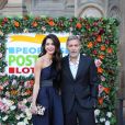 Amal et George Clooney lors du gala de la loterie caritative "People's Postcode Lottery" à Edimbourg le 14 mars 2019