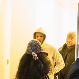 Exclusif - Nicki Minaj et son compagnon Kenneth "Zoo" Petty à Bordeaux, le 9 mars 2019.