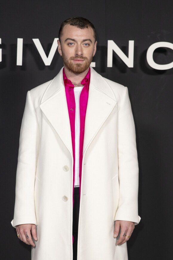 Sam Smith au photocall du défilé de mode Givenchy collection prêt-à-porter Automne-Hiver 2019/2020 lors de la fashion week à Paris, France, le 3 mars 2019. © Olivier Borde/Bestimage