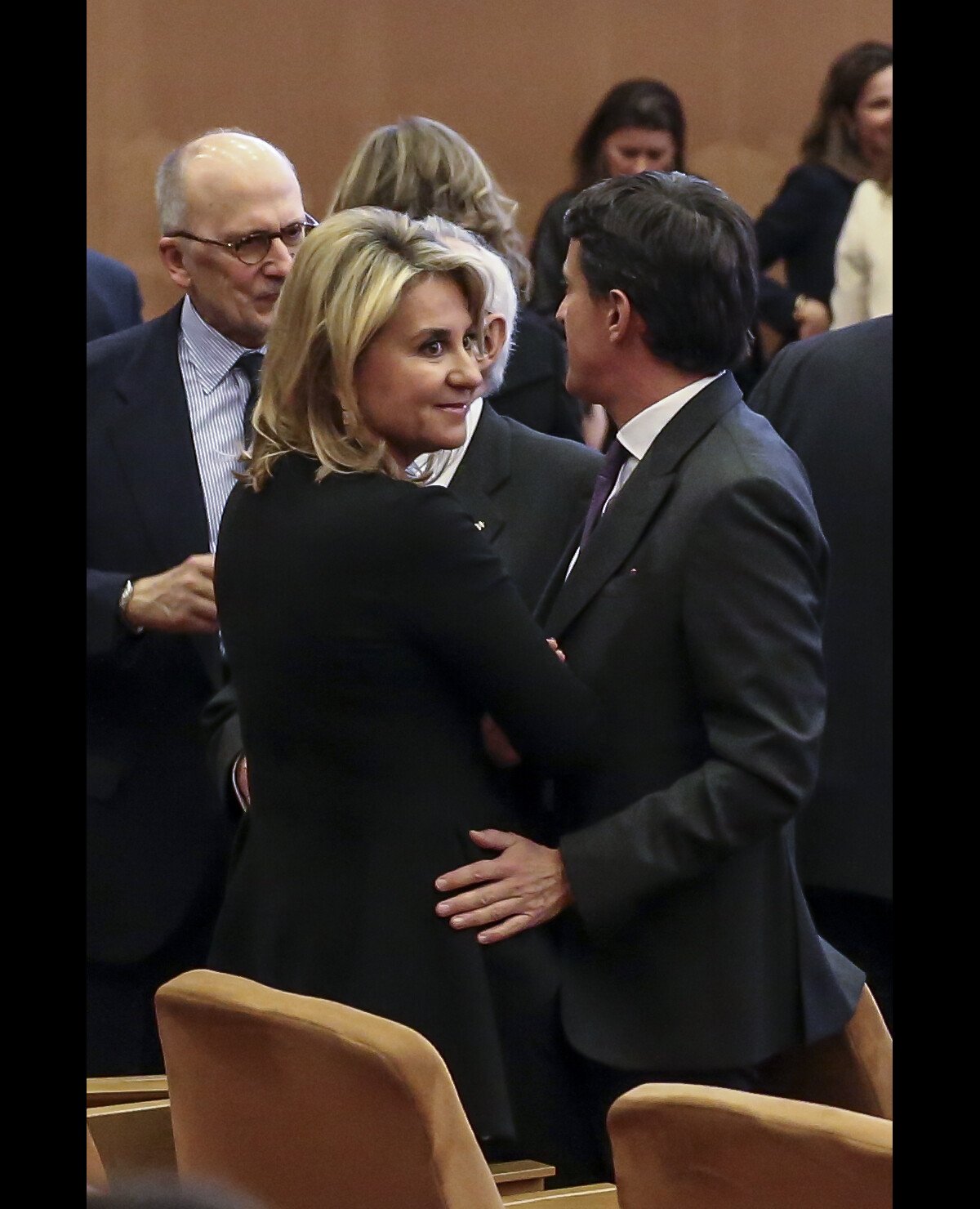 Photo Manuel Valls et sa compagne Susana Gallardo lors de la soirée