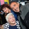 Line Renaud, Anny Duperey et Nikos Aliagas - Salon du Livre de Paris 2019 du 15 au 18 mars 2019 à la Porte de Versailles. Le 16 mars 2019 © Lionel Urman / Bestimage