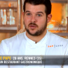 Guillaume lors du septième épisode de "Top Chef 10" (M6), mercredi 20 mars 2019.