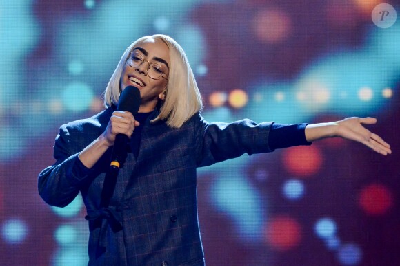Bilal Hassani à Kiev, Ukraine, le 25 février 2019.