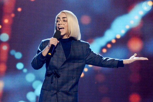 Bilal Hassani à Kiev, Ukraine, le 25 février 2019.