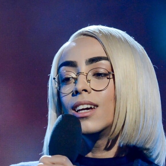 Bilal Hassani à Kiev, Ukraine, le 25 février 2019.