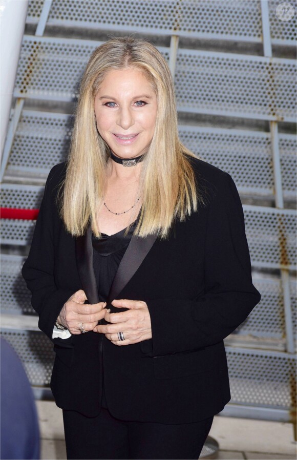 Barbra Streisand sur le tapis rouge du film " StoryTellers " lors du Festival du Film de Tribeca à New York Le 29 avril 2017