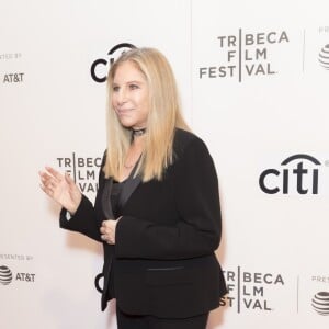 Barbra Streisand à la soirée Tribeca Talks Storytellers lors du Festival du Film de Tribeca à New York, le 29 avril 2017.