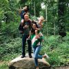 Bruce Willis, sa femme Emma et leurs filles Mabel et Evelyn au Stone Barnes Center en septembre 2018, photo Instagram Emma Heming Willis