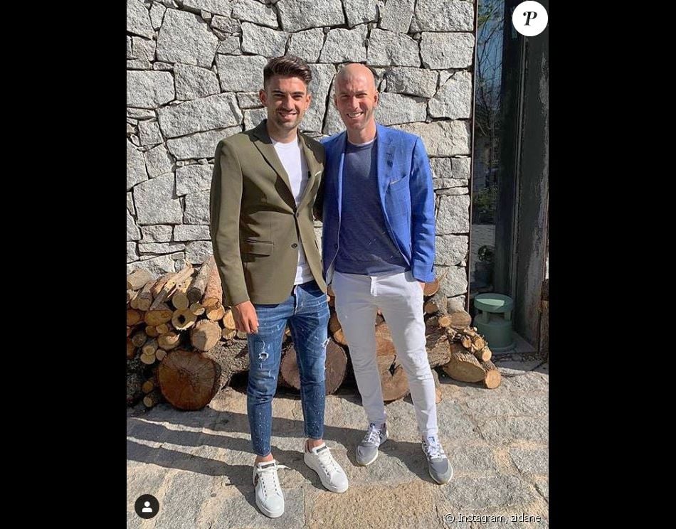 Enzo Zidane a fêté ses 24 ans avec son père Zinédine ...