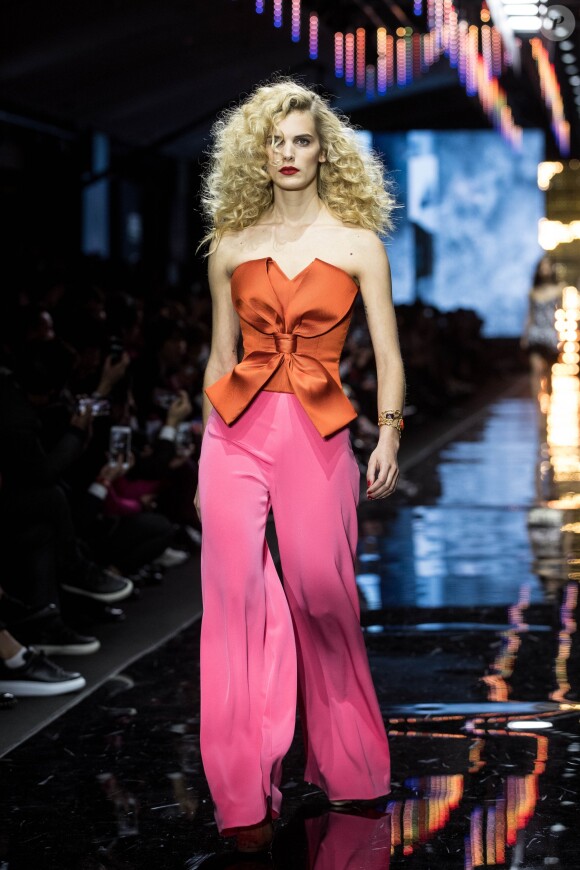 Défilé du 110ème anniversaire de l'Oréal Professionnel "La French - Art Of Hair Coloring au Carrousel du Louvre à Paris, France, le 24 mars 2019. © Cyril Moreau/Bestimage
